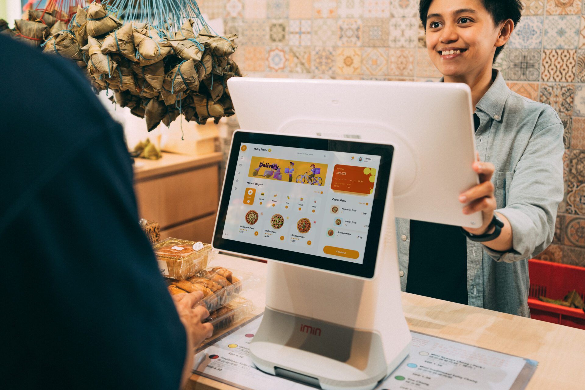D4-504 Desktop POS User Scenario Order 1